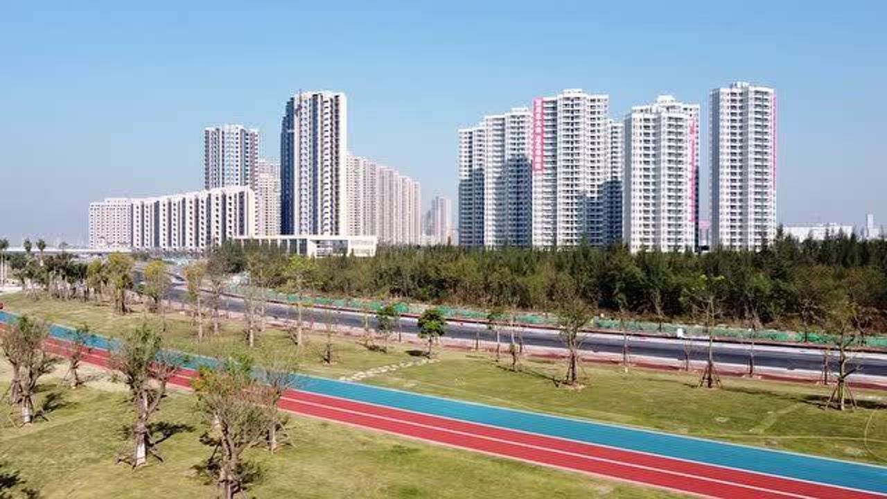 航拍厦门环东海域新城翔安金茂悦粼湾!