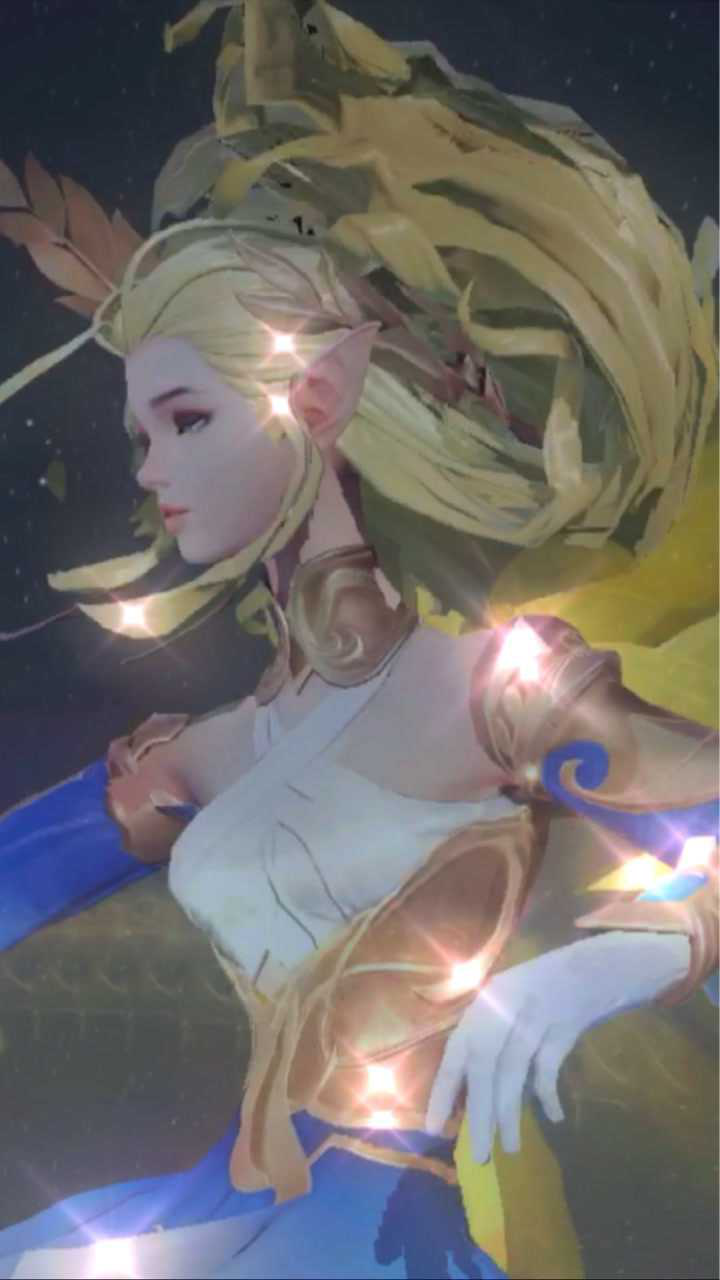 王者荣耀艾琳 重塑归来 在逃精灵公主