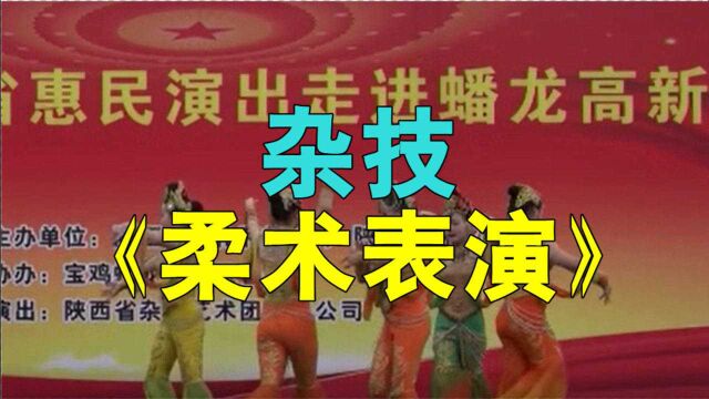 (1)杂技《柔术表演》演出:陕西省杂技艺术有限公司