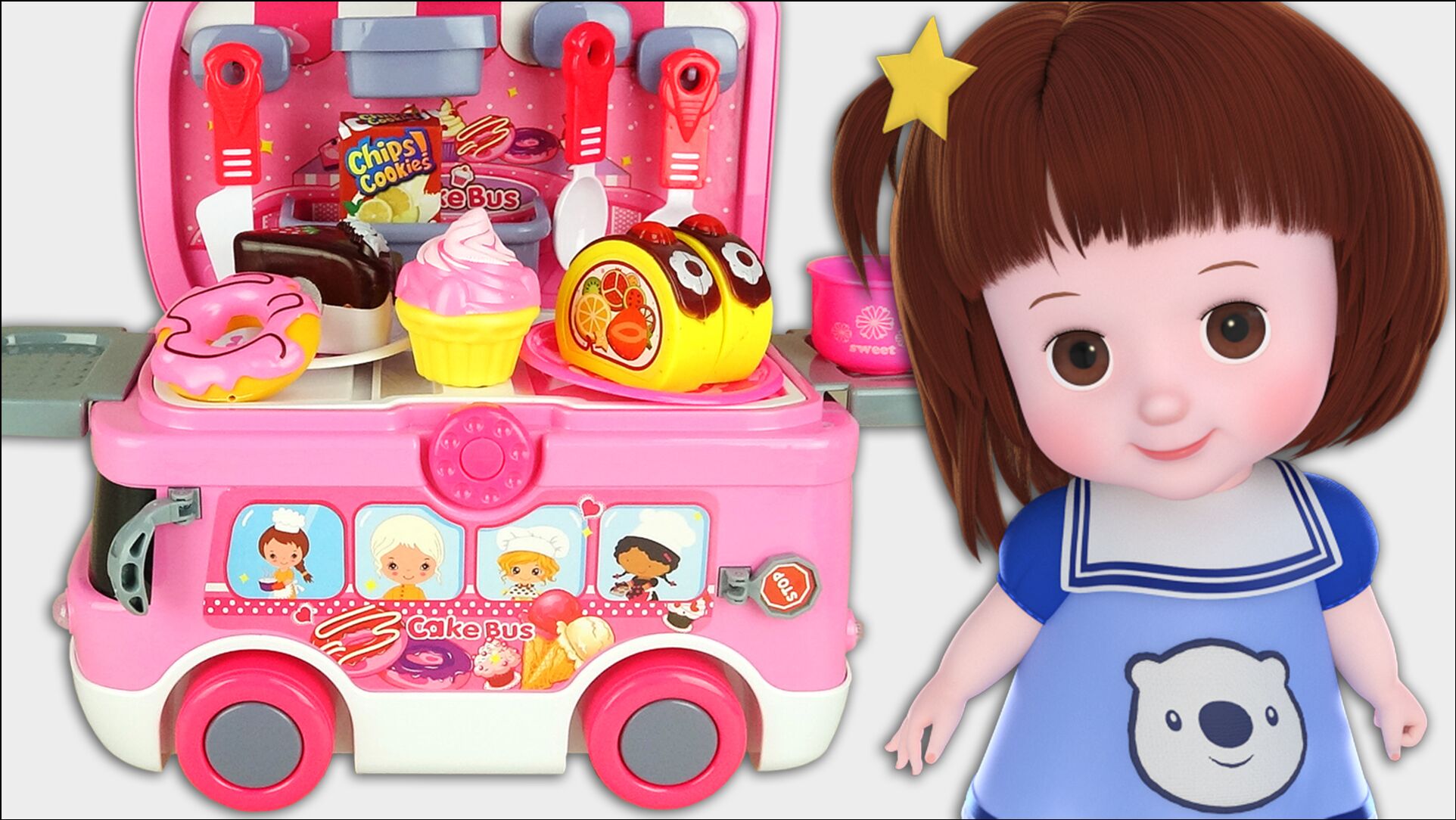 宝宝多莉和玩具朋友们 宝宝多莉和蛋糕厨房小车_高清1080p在线观看