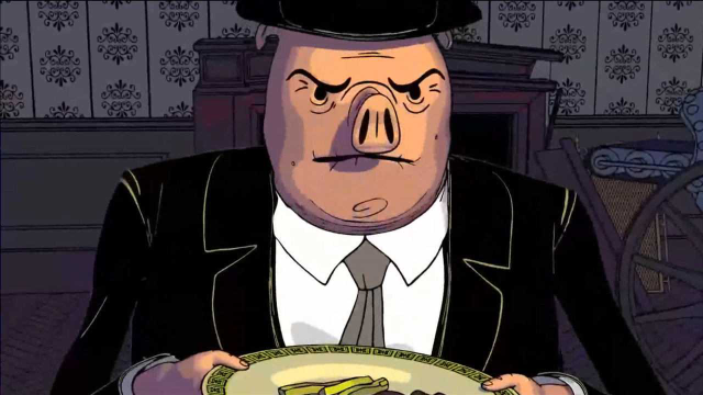 吃饱的人在给饥饿的人画饼充饥几分钟揭露出资本家最贪婪的嘴脸