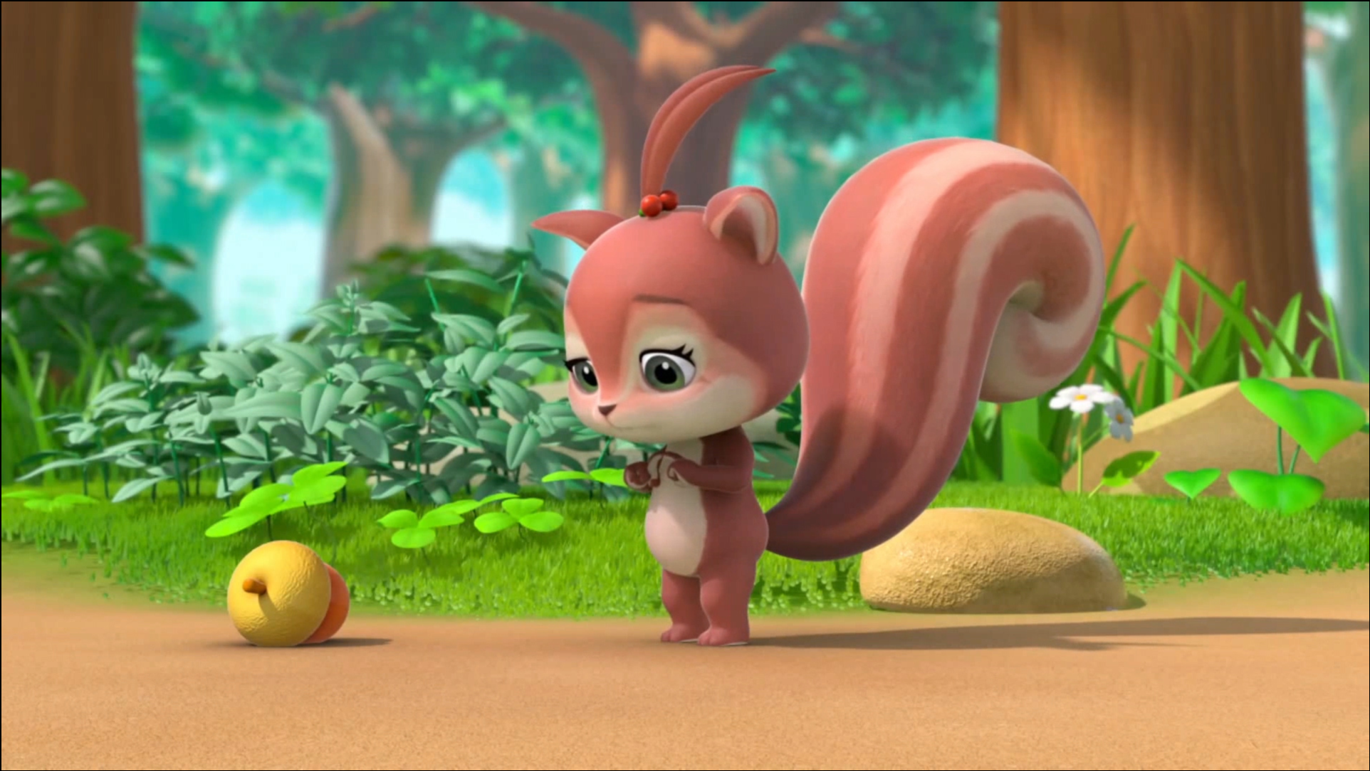 汪汪看动画 萌鸡小队2:小松鼠拉提琴,带给大家好心情_高清1080p在线