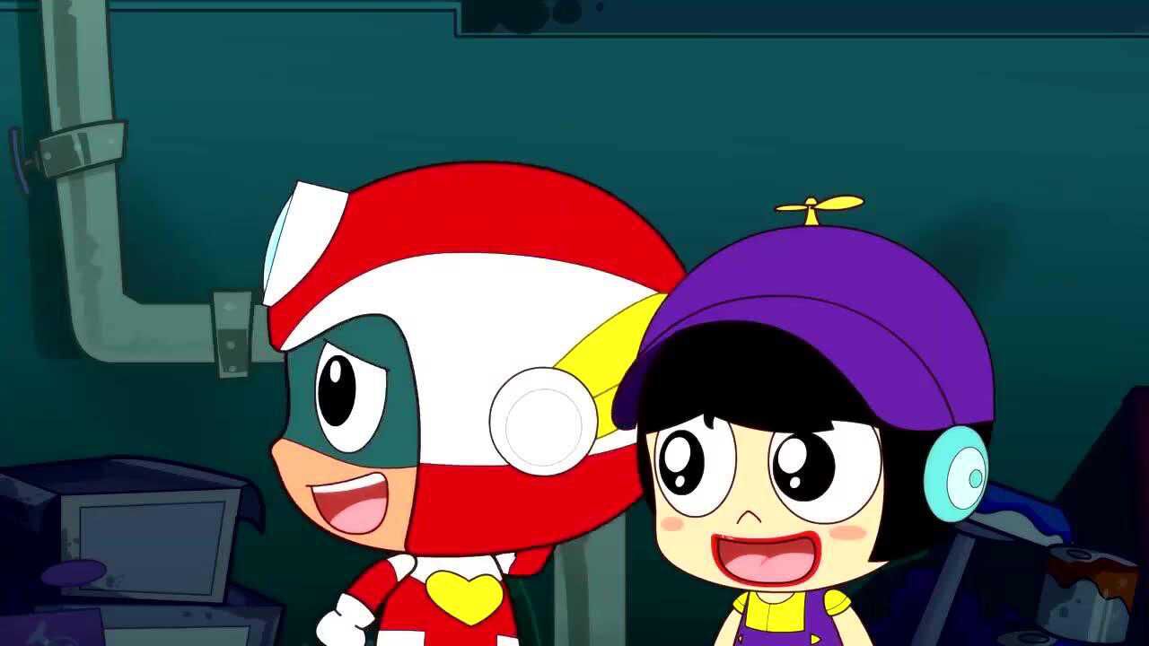 开心超人实力宠博士一句小宅怪兽没欺负你吧好有爱