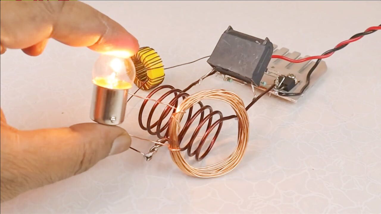 制作12v直流电磁感应加热器