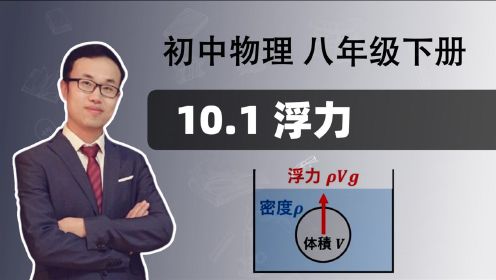 【浮力】初中物理 八年级下册 第十章 浮力 10.1