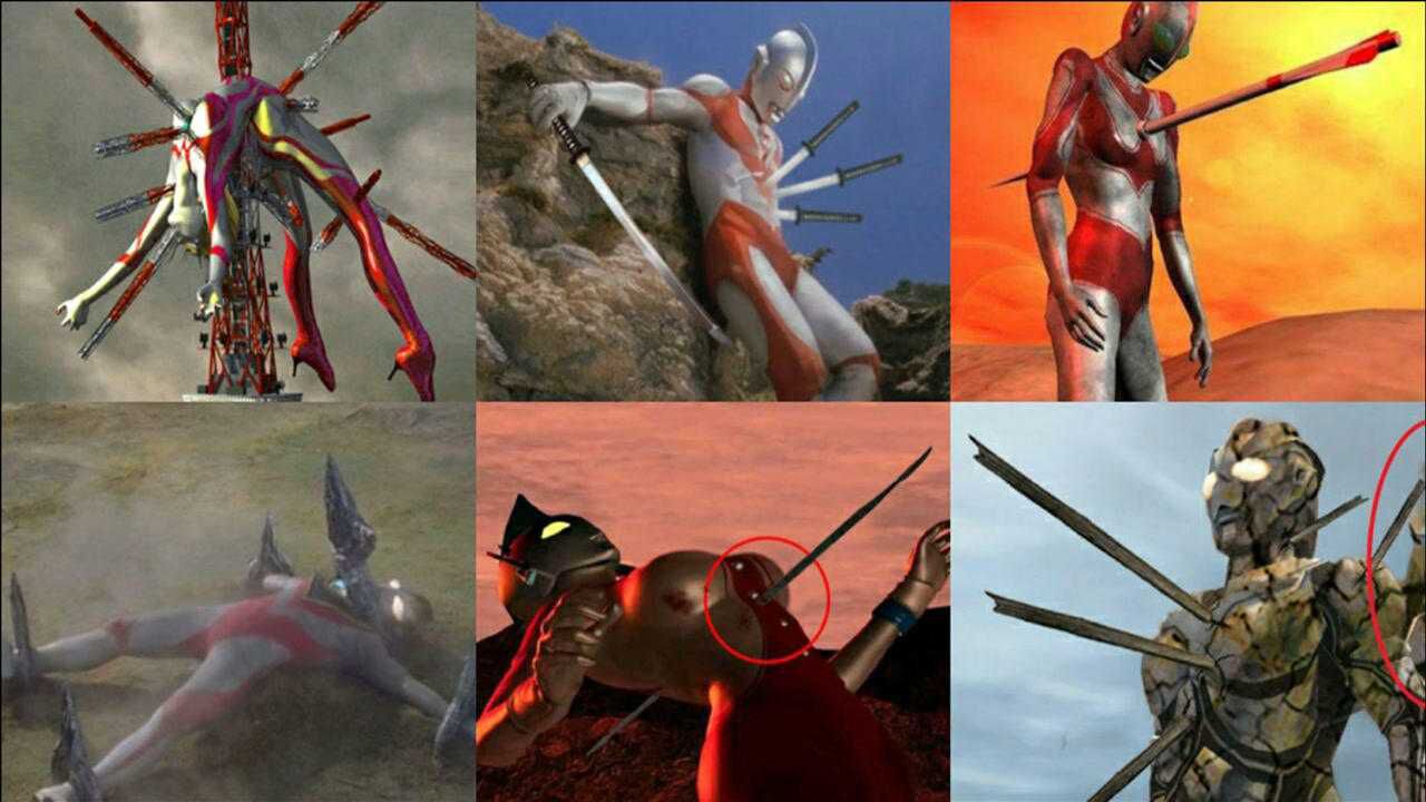 奥特曼死亡篇:被怪兽万剑穿心而死的奥特曼,画面惨不忍睹!