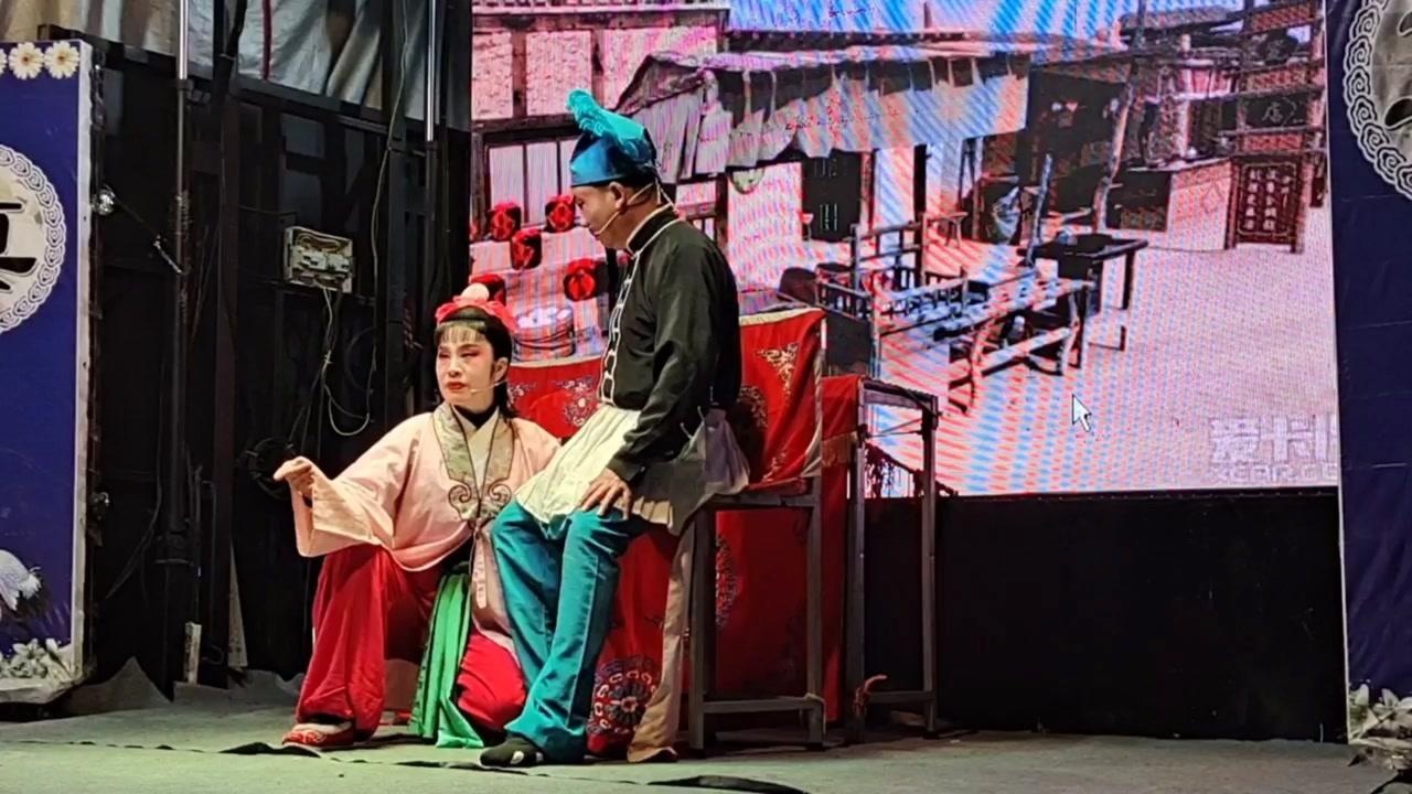 荆州花鼓戏双玉燕选段演唱罗金贵刘进华