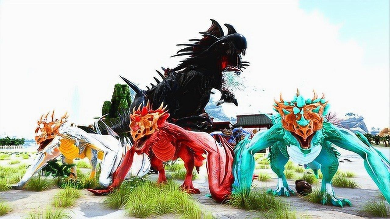 虾米围剿幽灵死神驯服水晶飞龙三兄弟方舟永恒篇ep26