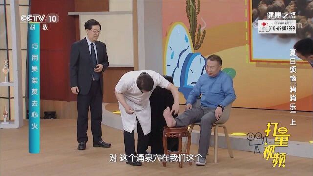 巧用吴茱萸去心火,专家现场演示具体用法,快来看看