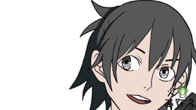 原创绘画:一人之下男主张楚岚动漫简笔画