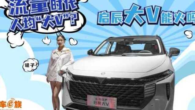 流量时代人均“大V”?启辰大V能火吗