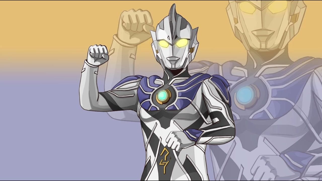 奥特曼手绘传说的战士奇迹的光芒雷杰多奥特曼