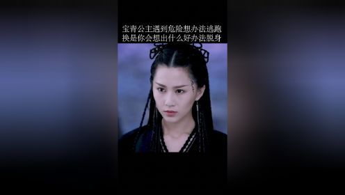 宝青公主遇到危险想办法逃跑，换是你会想出什么好办法脱身