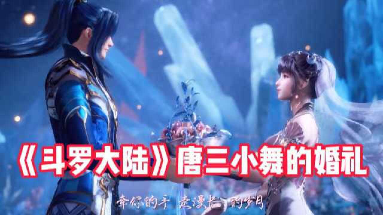 《斗罗大陆》唐三小舞的温情瞬间混剪,一首《与你》见证了两人的婚礼!_高清1080P在线观看平台_腾讯视频