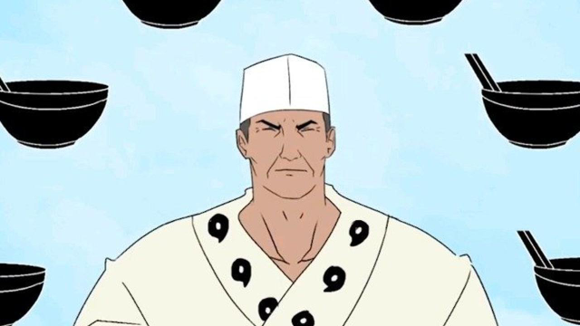 琦玉穿越到火影的世界,只因吃了一碗霸王面,大筒木一乐居然怒开六道