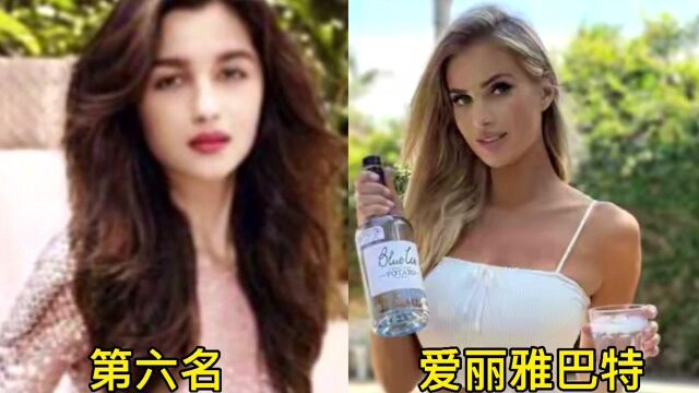 印度“十大美女明星”,原本以为她们很黑很丑,结果个个颜值逆天