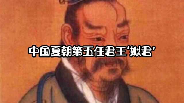 《中国历史》中国夏朝第五任君王'姒相'