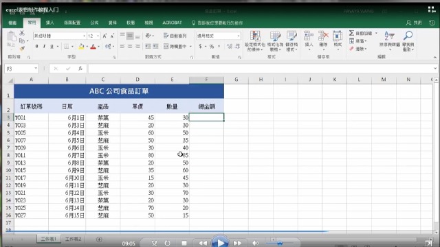 excel表格入门基础教程-简单制作数据表格Excel表格栏目给大家分享一些关于Excel表格的知识,包括Excel表格制作,Excel表格 ...