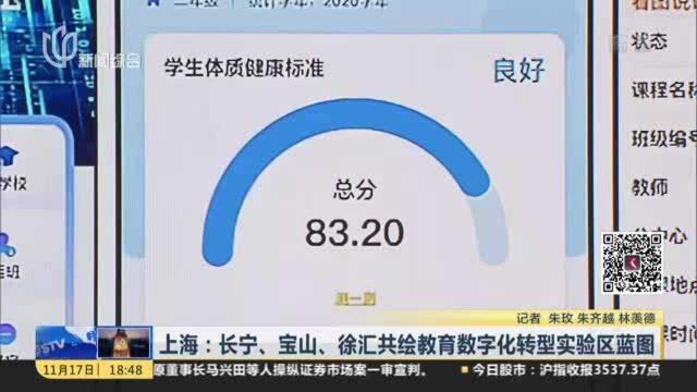 上海:长宁、宝山、徐汇共绘教育数字化转型实验区蓝图