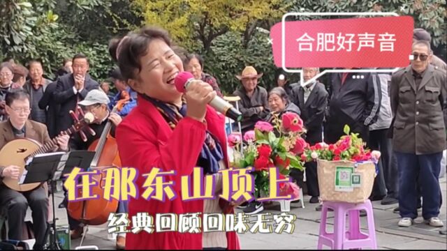 合肥“草根音乐会”,一曲《在那东山顶上》经典回顾,百听不厌!