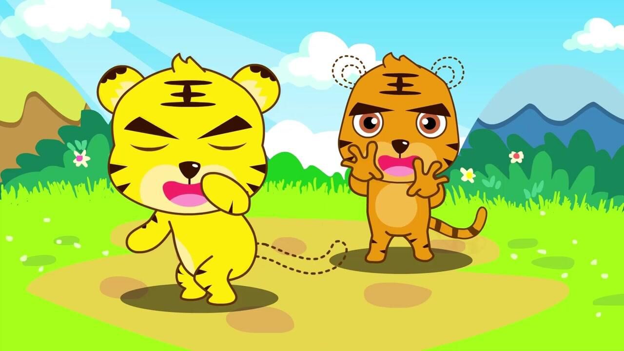 两只老虎儿歌