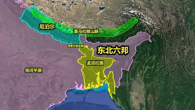 西里古里走廊战略位置多重要?切断这里,印度就会走向分裂?