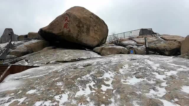 速戳!青岛下雪了,崂山的雪是这样……