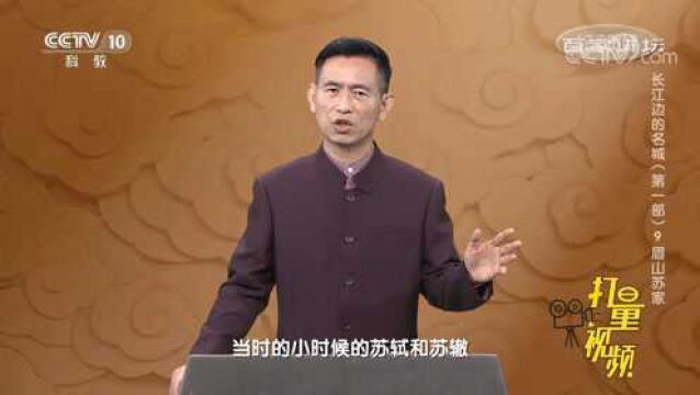 苏家父子三人堪称楷模,他们优秀的品格与才学源从何