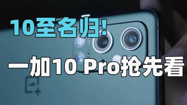 10至名归!1月11日发布?一加10P抢先了解!