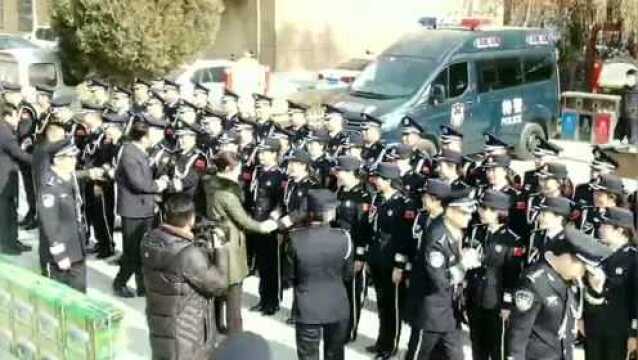 【献礼警察节】尖扎县公安局组织开展“庆祝中国人民警察节”系列活动