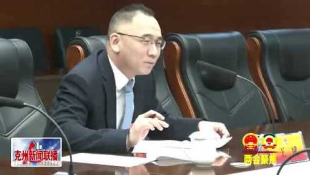 克孜勒苏柯尔克孜自治州第十五届人民代表大会第一次会议举行计划预算审查委员会会议