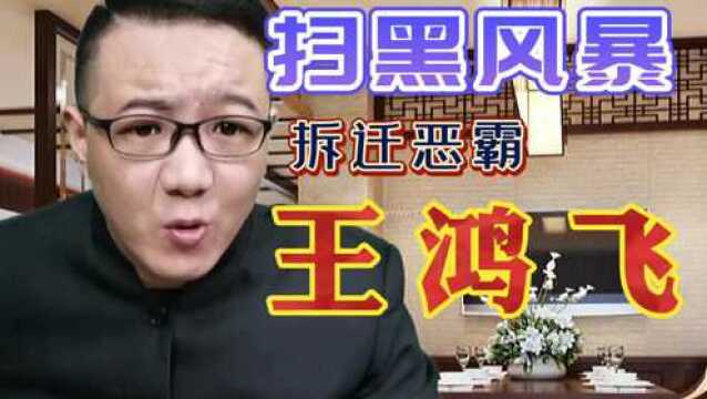 扫黑故事:恶霸王鸿飞,为逼迫残疾人拆迁,不惜下狠手害人性命