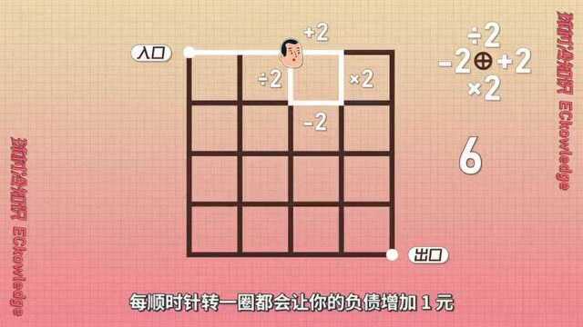 走格子谜题,这道题很难!