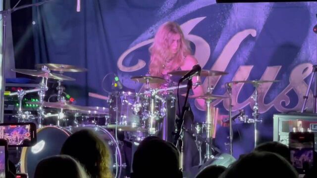 Brooke C Drum Solo  @PlushRockVEVO Album Release Party Albany NY 21122