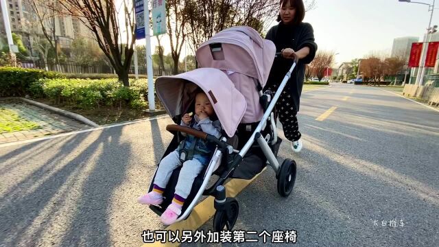 预算5k+ 多功能避震突出的推车 uppababy vista v2婴儿车试用