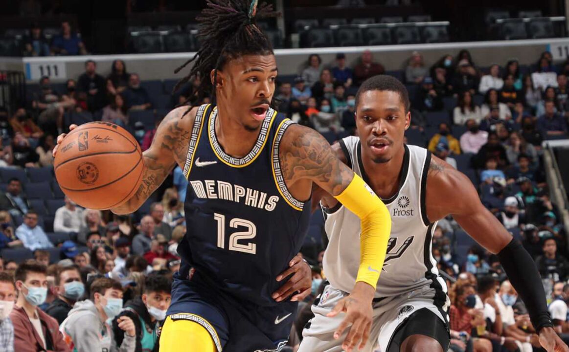 莫兰特赛季至今十大华丽过人这运球真的骚啊