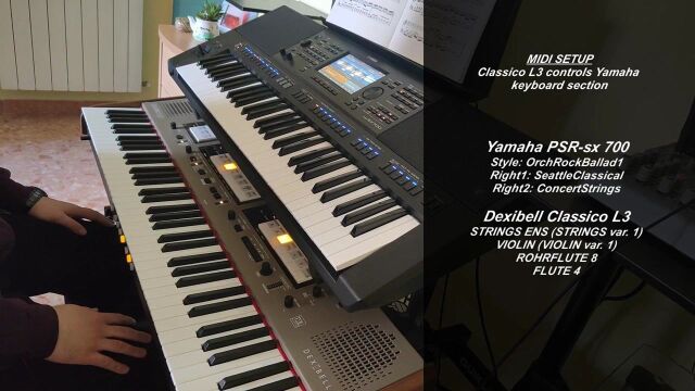 【野雅绫】Rond㲠venezianoOdissea veneziana  Yamaha PSRsx 700 Dexibell Classico L3