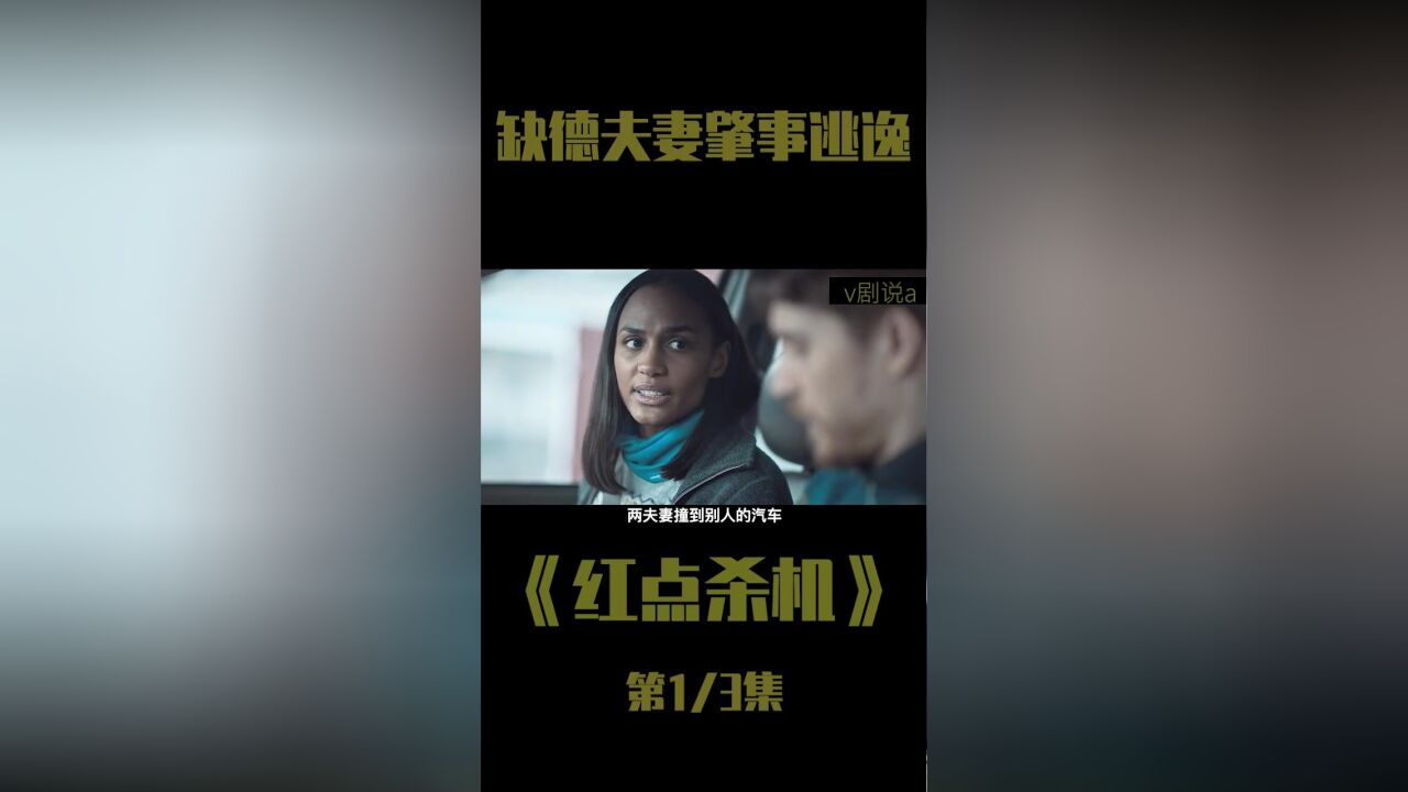 缺德夫妻车祸逃逸,惨遭追杀,天道好轮回 上