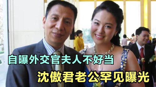 沈傲君老公罕见曝光,背景强大竟是一名外交官,难怪迟迟不愿露面