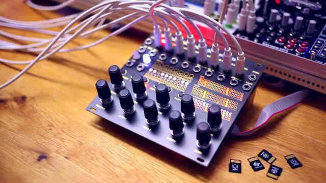 New Module Making Sound Machines  Stolperbeats. Shuffled Beats in Eurorack!