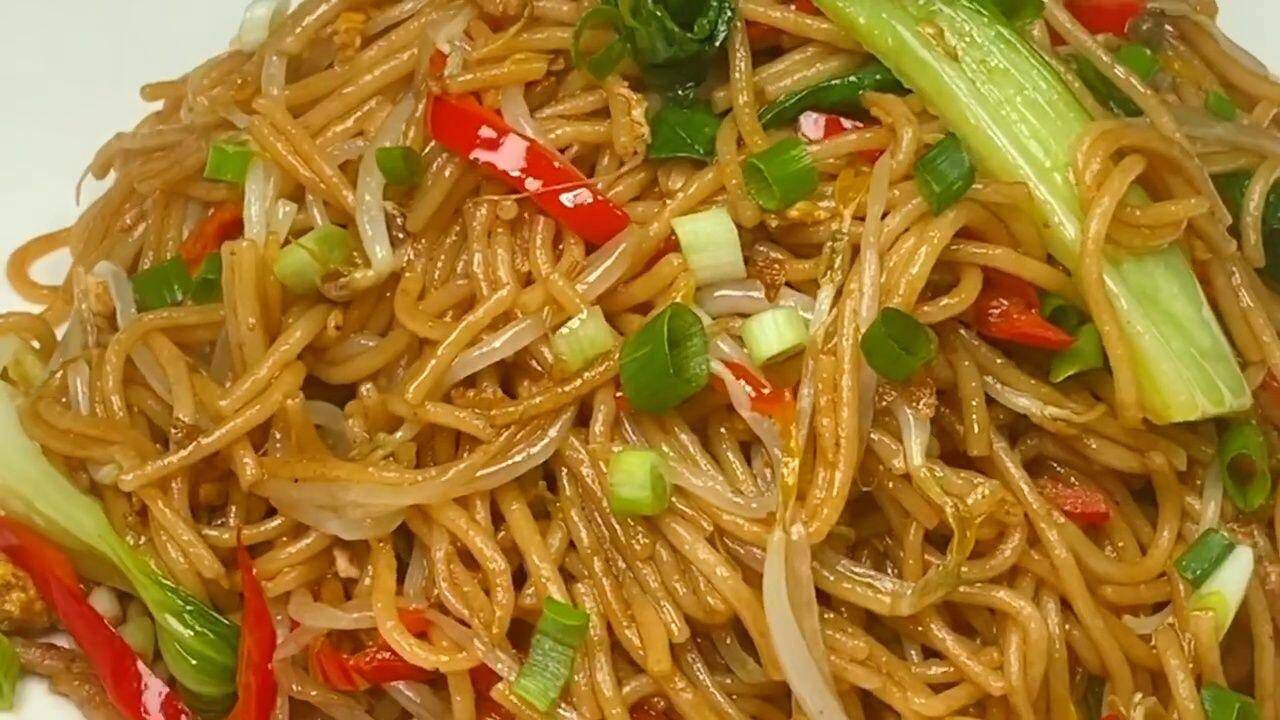 炒米粉很多人做错了,难怪不好吃,教你正确做法,炒粉不坨不粘锅