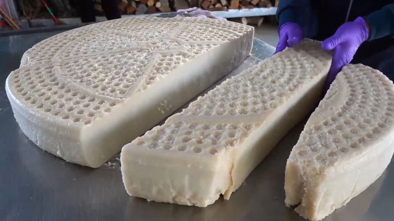 蔡老板沉浸式传统小吃菜头稞,萝卜不煲汤,做成糕招待客人佳品