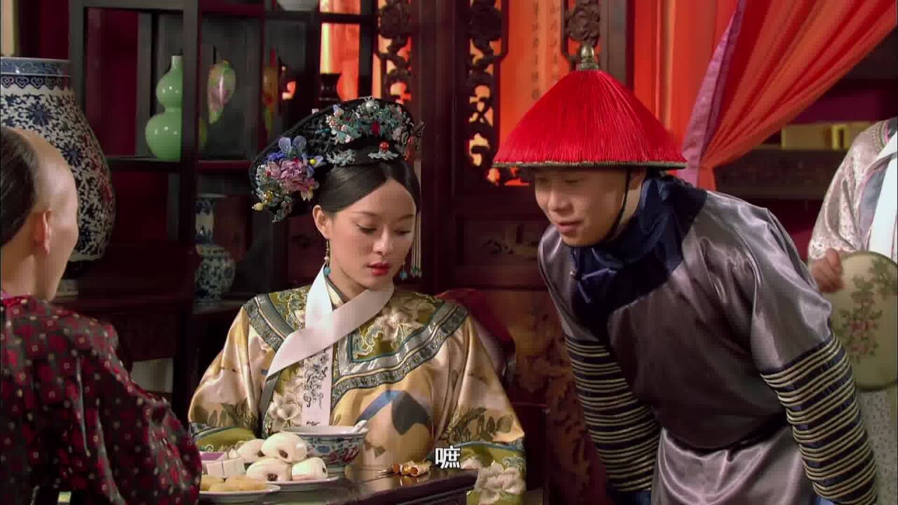 甄嬛传:祺嫔梦魇,熹贵妃故意当着皇上的面送她一壶没煮熟的糙米薏仁汤