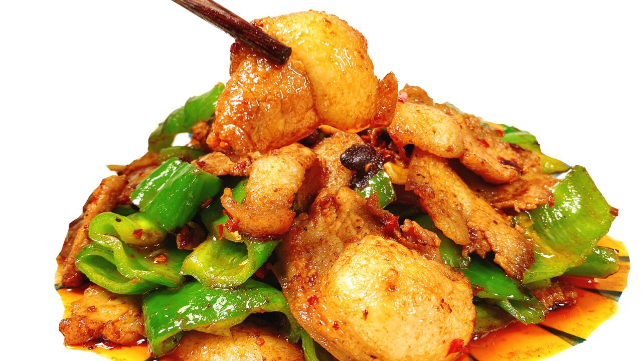 川菜经典"盐煎肉",比肩回锅肉,外地人却很少知道,3分钟学会