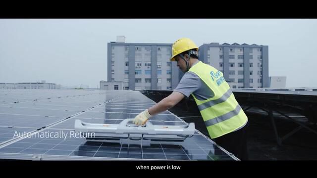 Introduction of IFBOT X3 Solar Panel Cleaning Robot