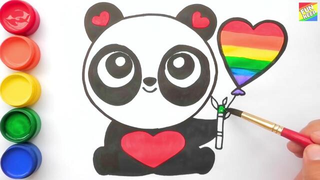 简笔画可爱的国宝熊猫