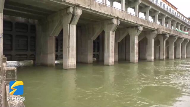 开闸泄洪!东平湖:提前腾空库容 保障防洪安全