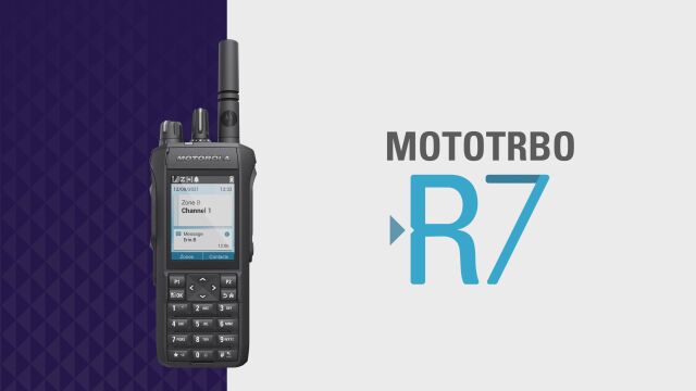 开启对讲通信3.0新时代 MOTOTRBO R7数字对讲机上市