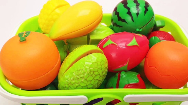 水果切切乐玩具 切哈密瓜切火龙果等