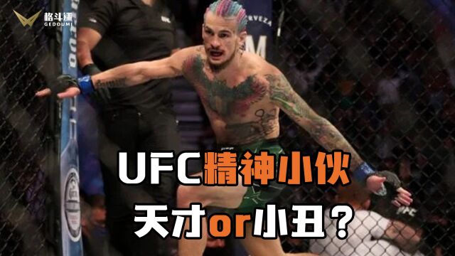 UFC精神小伙奥马利,他是天才还是小丑?